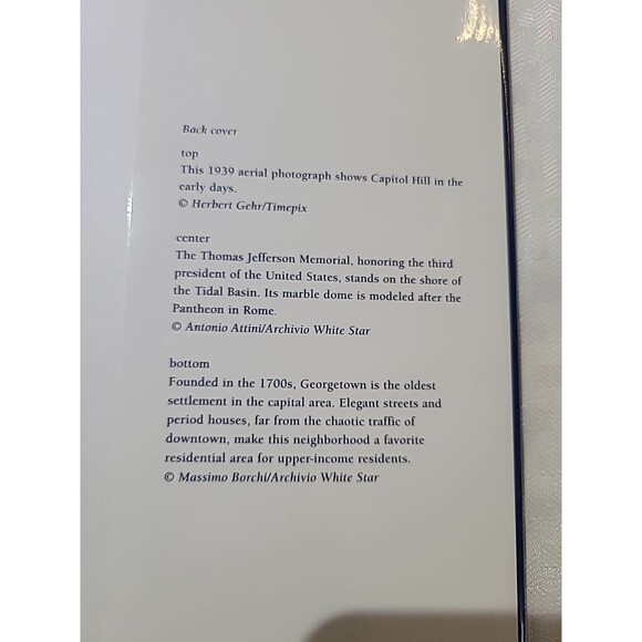 High Above Washington by Elysa, NEW RARE Book, HARDCOVER, 2007, LARGE SIZE - Picture 8 of 10